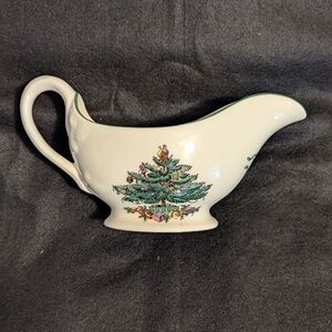 Spode Christmas Tree Sauce/Gravy Boat